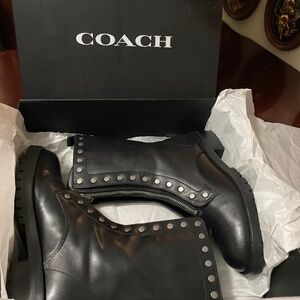 Coach boots brand new